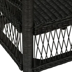 3S. x Home Fauteuil malawi MALEVIO Noir Clearance