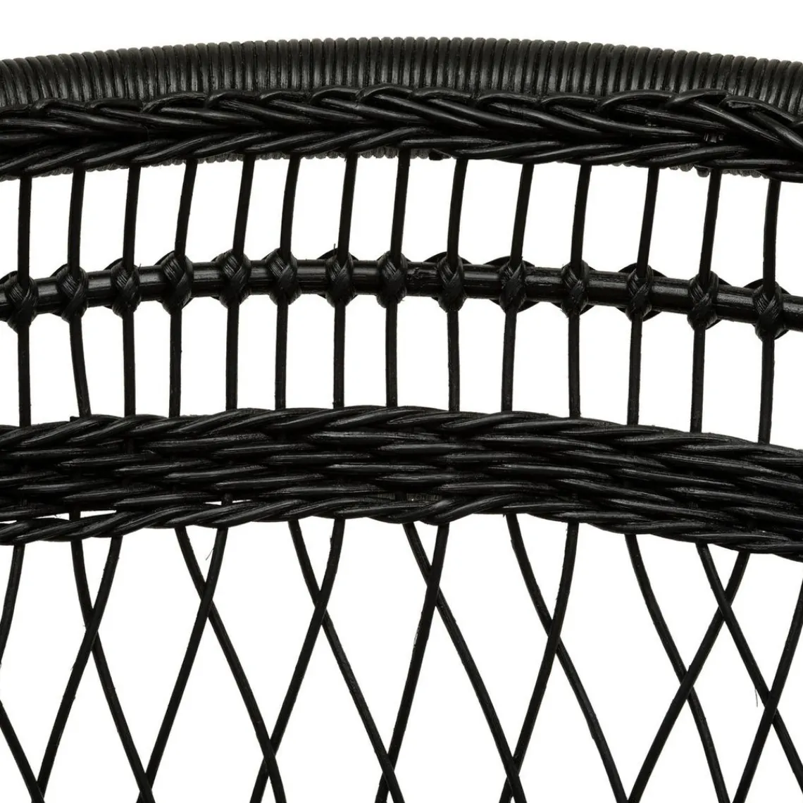 3S. x Home Fauteuil malawi MALEVIO Noir Clearance