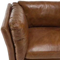 Macabane Fauteuil milano vintage cuir 1 place Discount