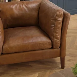 Macabane Fauteuil milano vintage cuir 1 place Discount