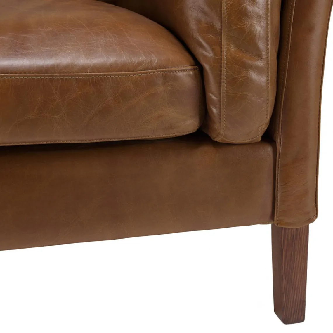 Macabane Fauteuil milano vintage cuir 1 place Discount