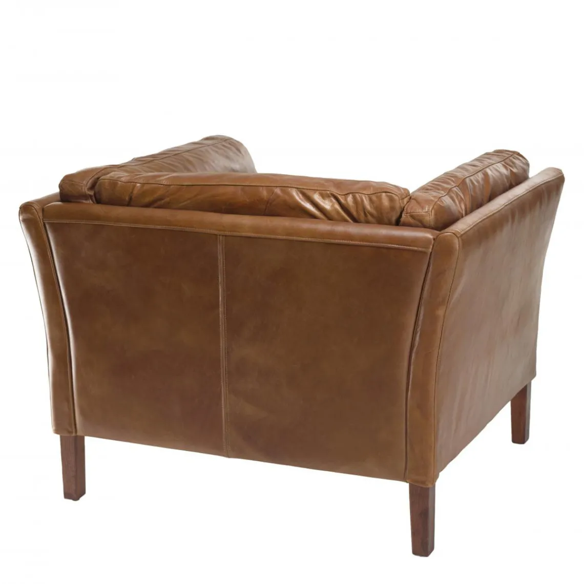 Macabane Fauteuil milano vintage cuir 1 place Discount