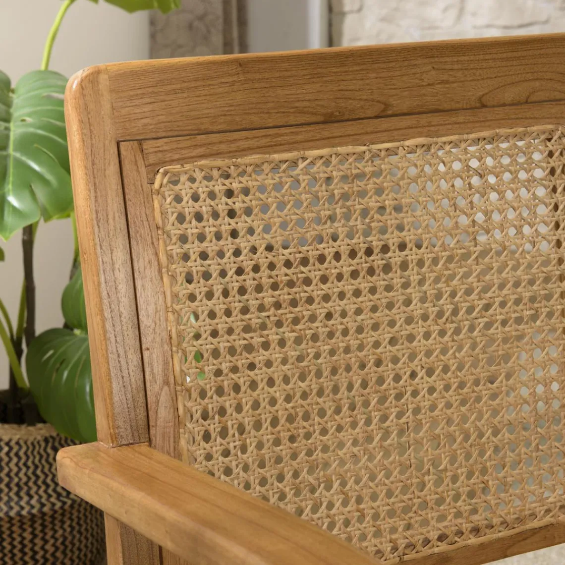 Macabane Fauteuil mindi et cannage DAK Sale