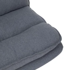 3S. x Home Fauteuil pivotant Harper Gris Discount