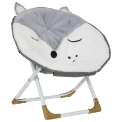 3S. x Home Fauteuil pliant renard blanc