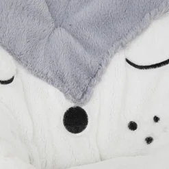 3S. x Home Fauteuil pliant renard blanc