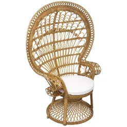 3S. x Home Fauteuil Rotin TAKTA Beige Outlet