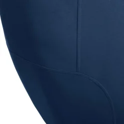 3S. x Home Fauteuil “Solaro” en velours Bleu Sale