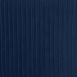 3S. x Home Fauteuil “Solaro” en velours Bleu Sale