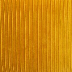 3S. x Home Fauteuil “Solaro” en velours ocre Clearance