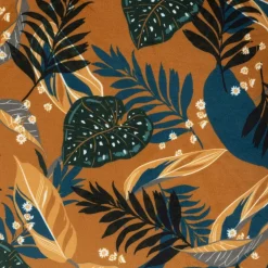 3S. x Home Fauteuil tissu velours à motifs jungle