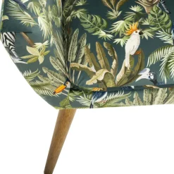 3S. x Home Fauteuil Velours Sale