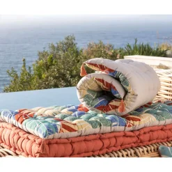 Becquet Futon HOANI imprimé Hawaïen New