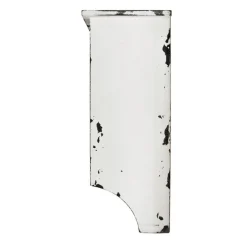 3S. x Home Garderobe murale à compartiment 4 crochets Blanc Online