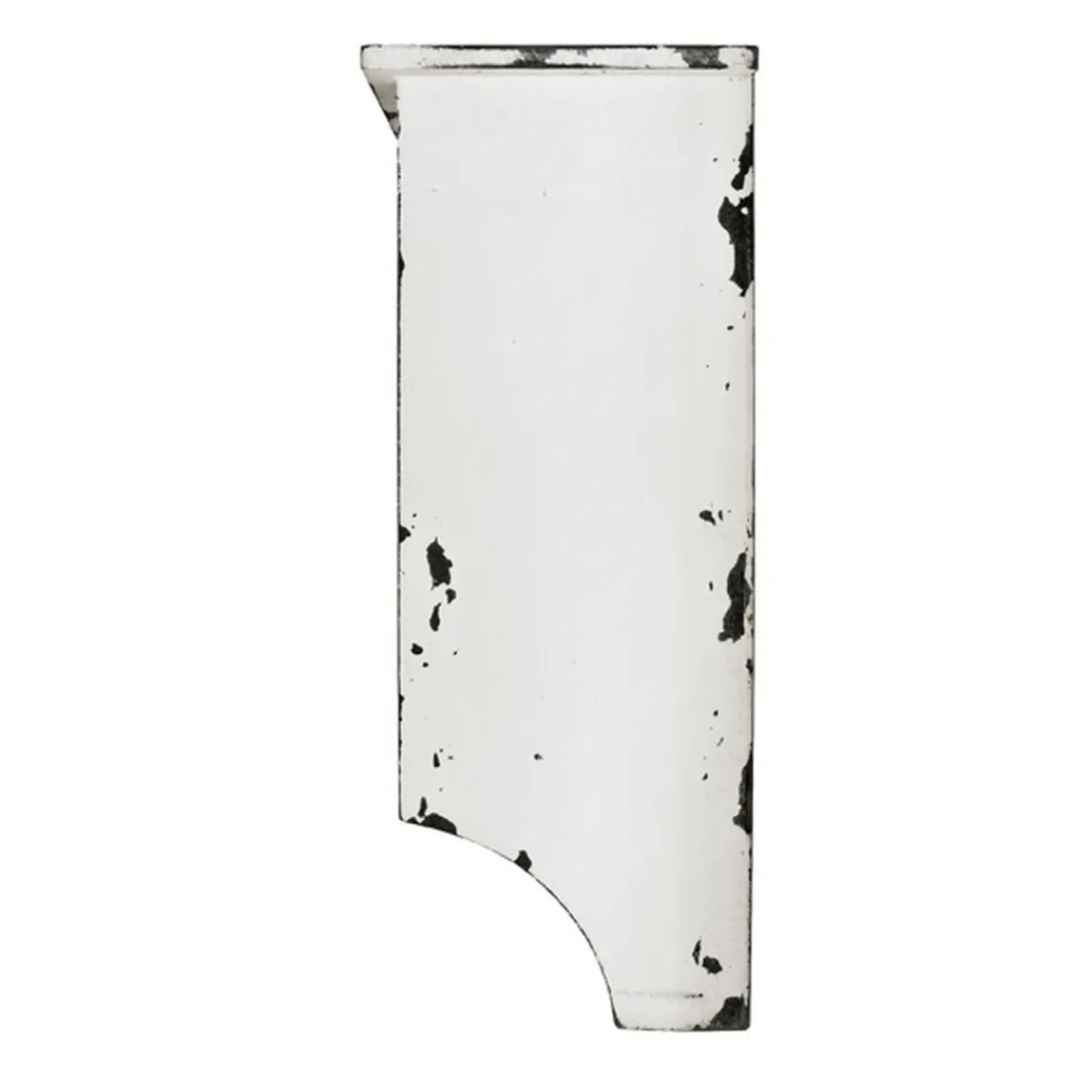 3S. x Home Garderobe murale à compartiment 4 crochets Blanc Online