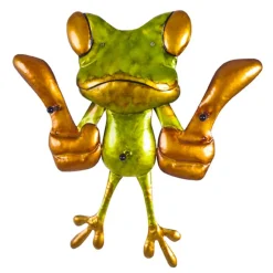 3S. x Home Garderobe murale 3 crochets Grenouille