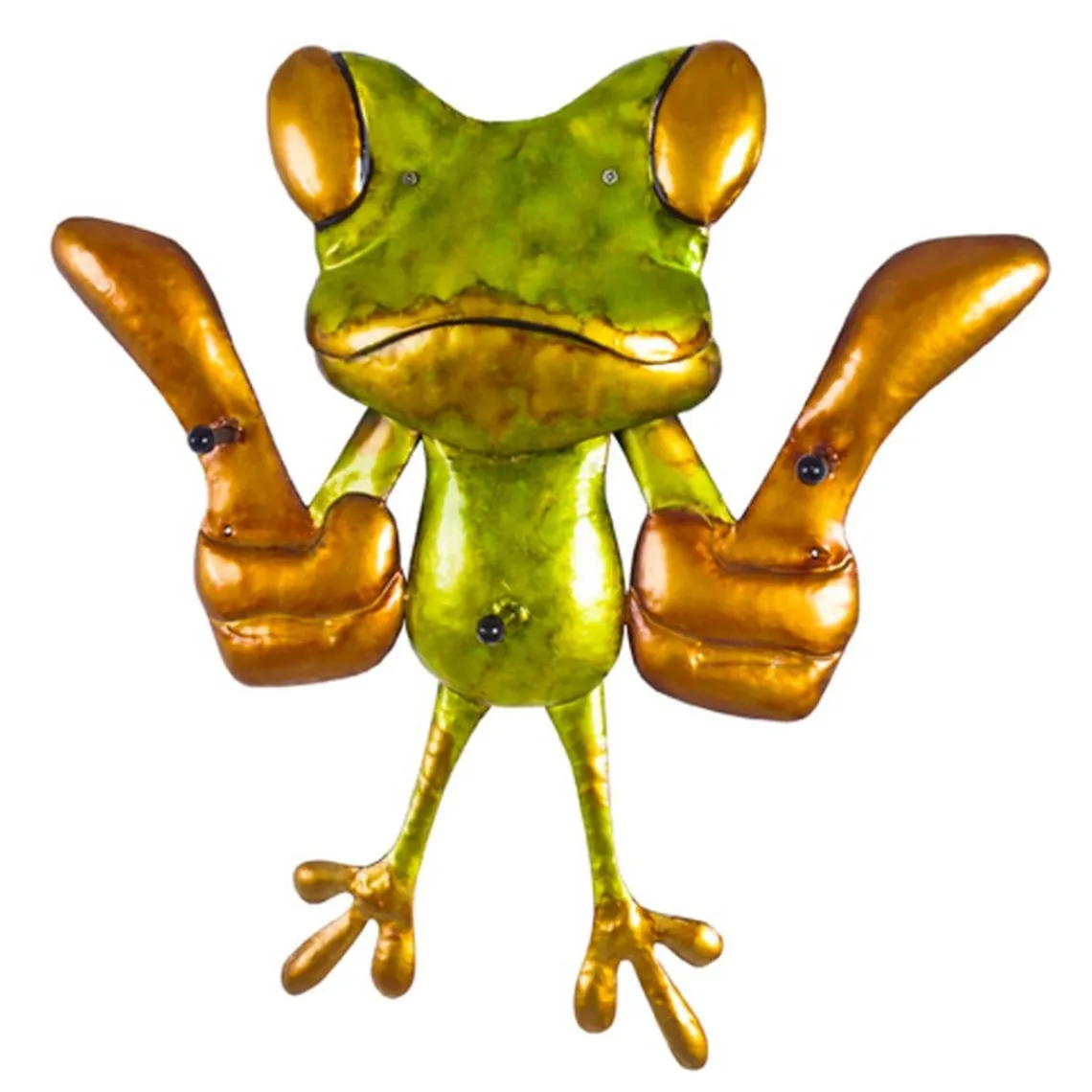 3S. x Home Garderobe murale 3 crochets Grenouille