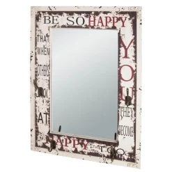 3S. x Home garderobe murale avec miroir HAPPY Sale