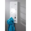 3S. x Home Garderobe murale blanche 7 crochets en acier Online
