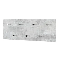 3S. x Home Garderobe murale décor beton modulable 7 crochets