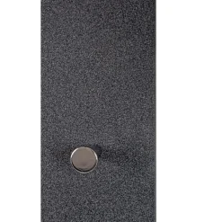 3S. x Home Garderobe murale décor granit 7 crochets acier chromé