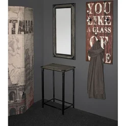 3S. x Home Garderobe murale Glass of Wine 3 crochets métal New