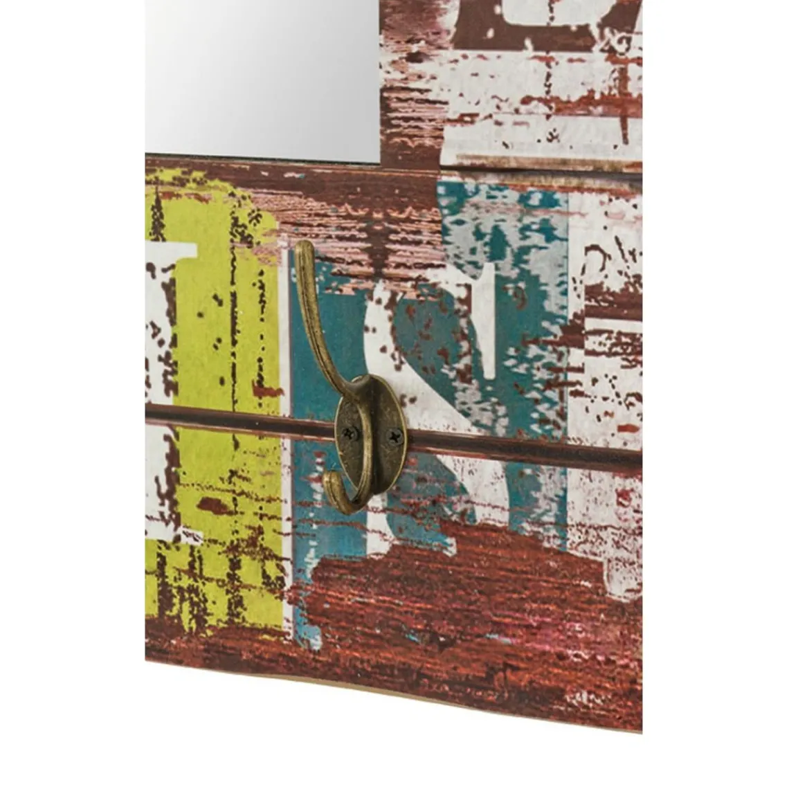 3S. x Home Garderobe murale Home multicolore 4 crochets Outlet