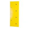 3S. x Home Garderobe murale modulable jaune 7 crochets acier chromé Discount