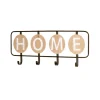 3S. x Home Garderobe murale Noir en Métal laqué Best