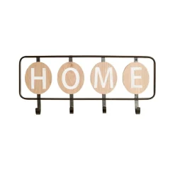 3S. x Home Garderobe murale Noir en Métal laqué Best