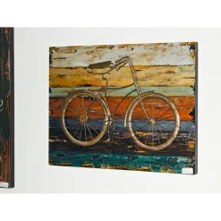 3S. x Home Garderobe murale Vélo multicolore 4 crochets Best