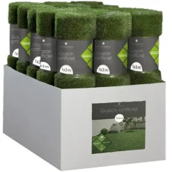 3S. x Home Gazon artificiel en rouleau box 300x100 Sale