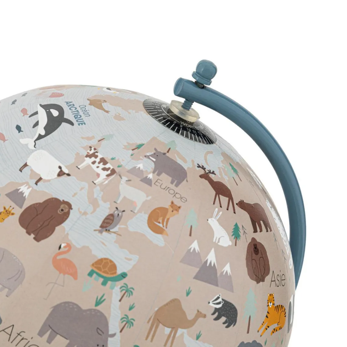 3S. x Home Globe en métal Bleu