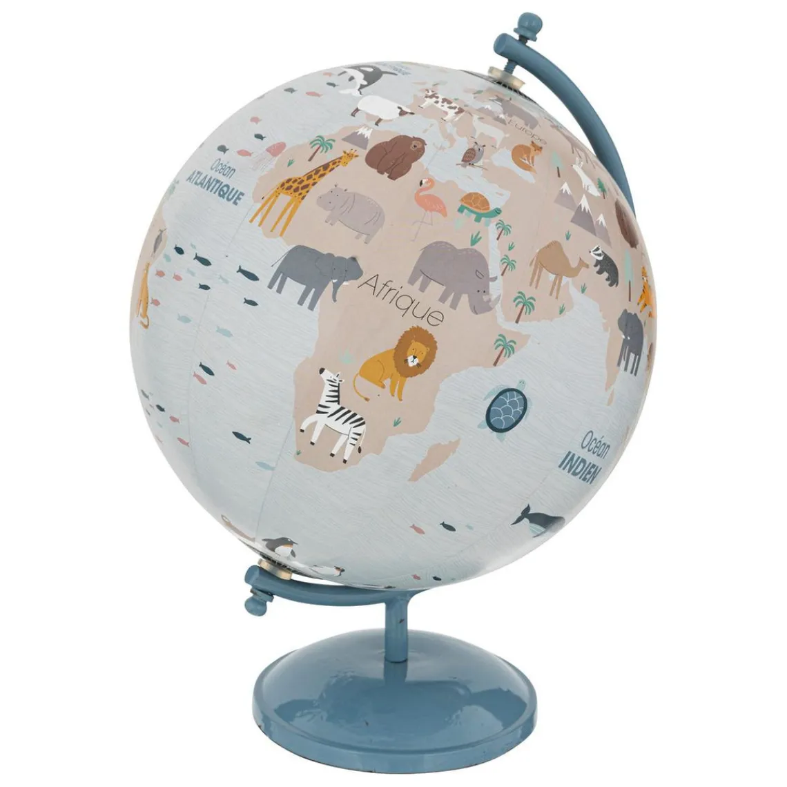 3S. x Home Globe en métal Bleu