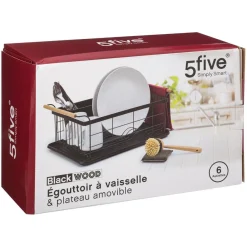 3S. x Home Égouttoir Bois Noir