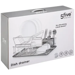 3S. x Home Égouttoir en Inox à 2 Niveaux Outlet