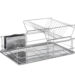 3S. x Home Égouttoir en Inox à 2 Niveaux Outlet