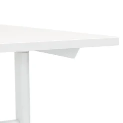 ALTEREGO Grand bureau droit 'CRYPTO' blanc Sale