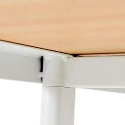 ALTEREGO Grand bureau droit 'CRYPTO' en bois finition naturelle Sale