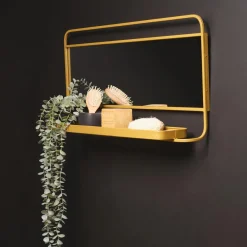 Factory Grand miroir métal bronze COZY Outlet
