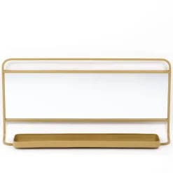 Factory Grand miroir métal bronze COZY Outlet