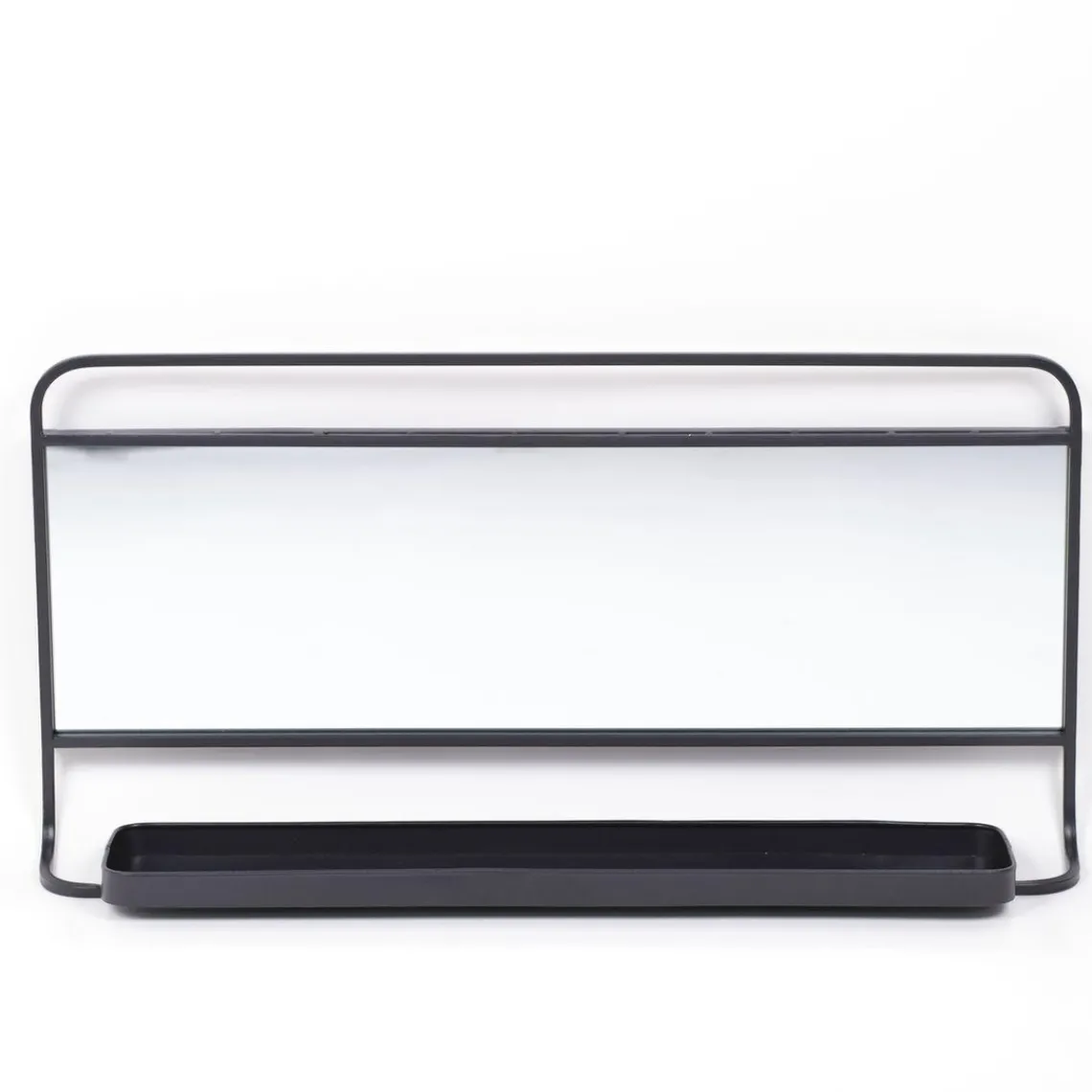 Factory Grand miroir métal fusain COZY New