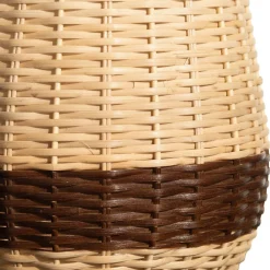 Becquet Grand vase en bambou tresse Vannier Sale