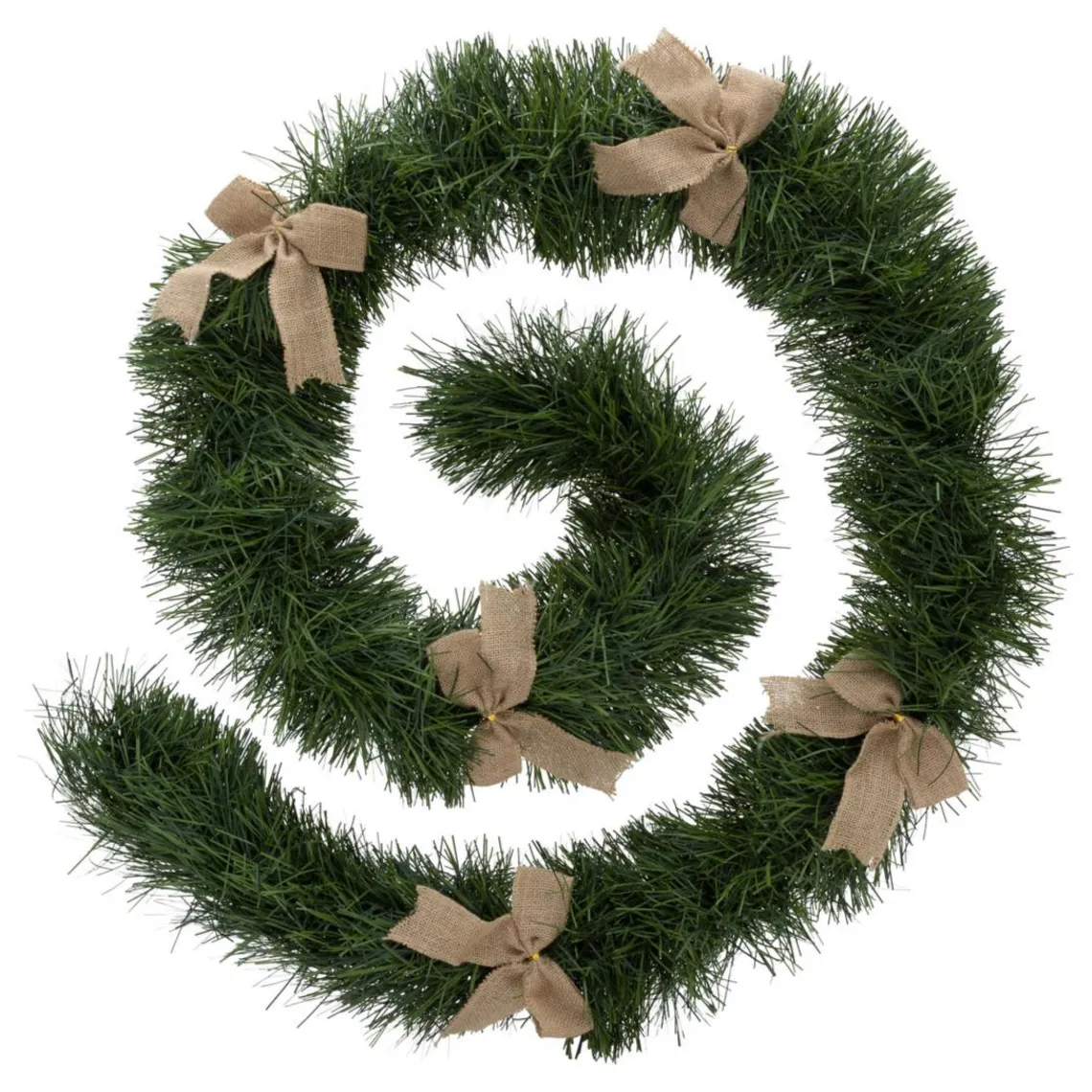 3S. x Home Guirlande Boa Vert New