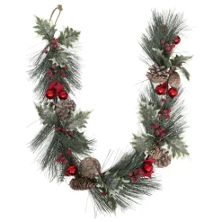 3S. x Home Guirlande de Noël branche décorations rouge Online