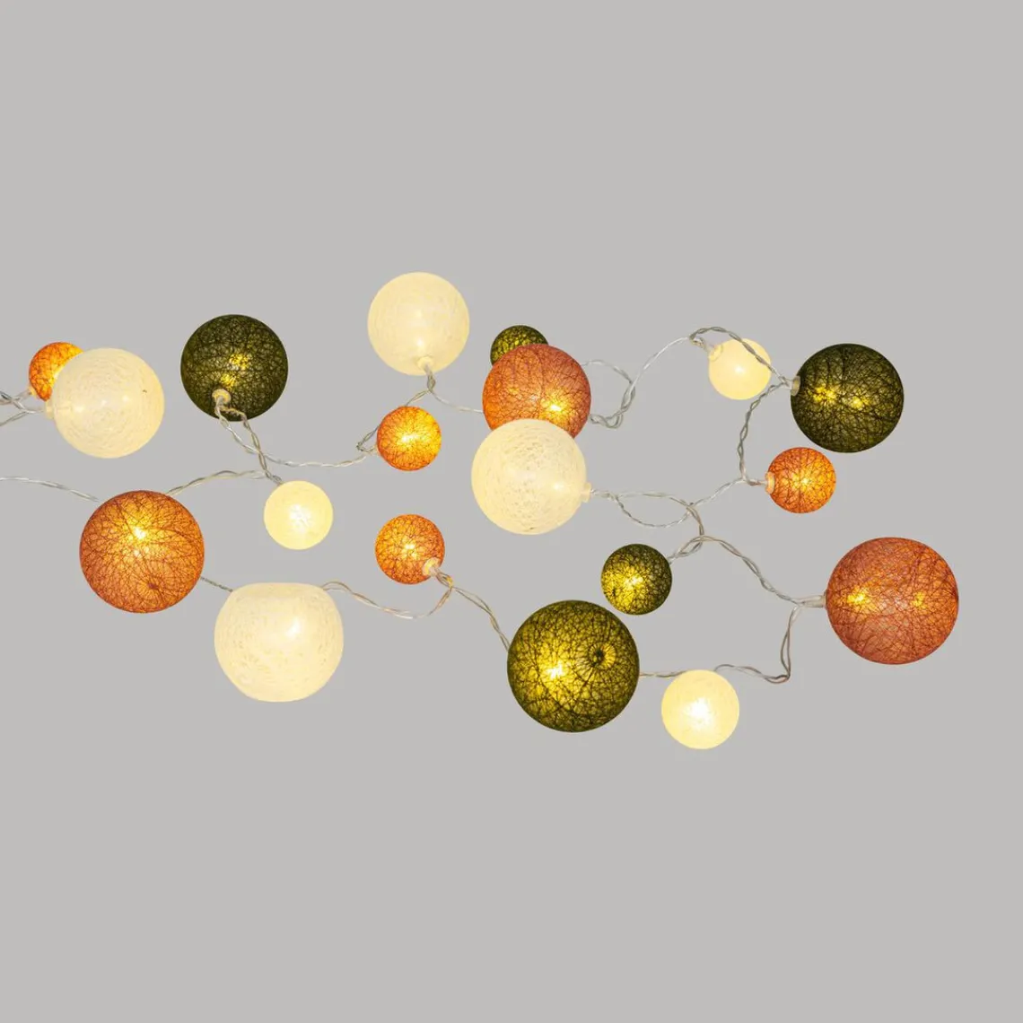 3S. x Home Guirlande LED en coton Multicolore Sale