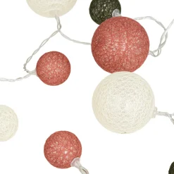 3S. x Home Guirlande LED en coton Multicolore Sale