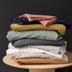 Maison Vivaraise Housse d'édredon Calita Gold 85 x 200 Hot