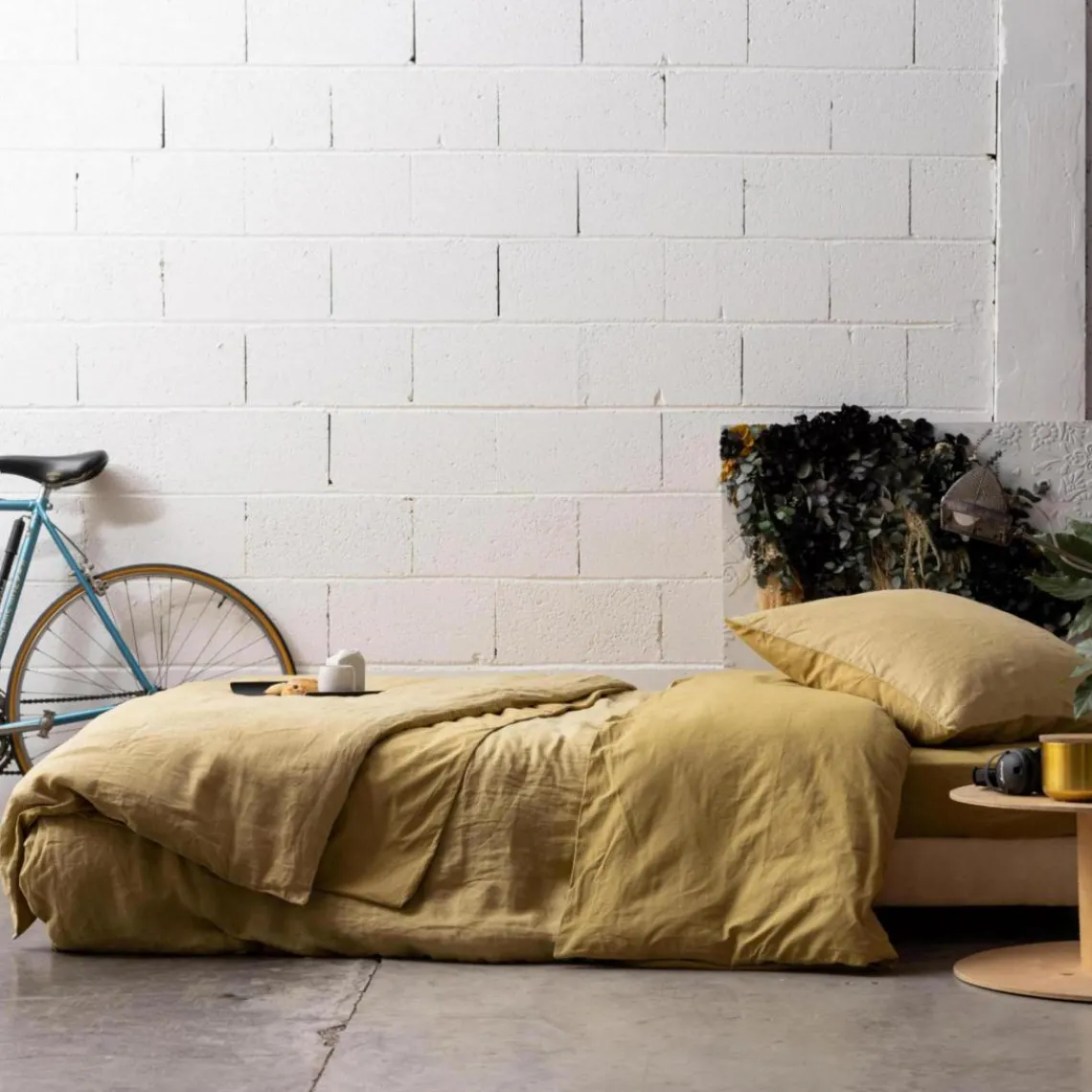 Maison Vivaraise Housse d'édredon Linco Gold 85 x 200 Outlet