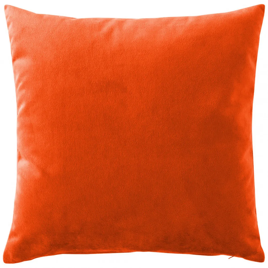 3S. x Collection (Nos Imprimés) Housse de coussin lin lavé - orange Discount